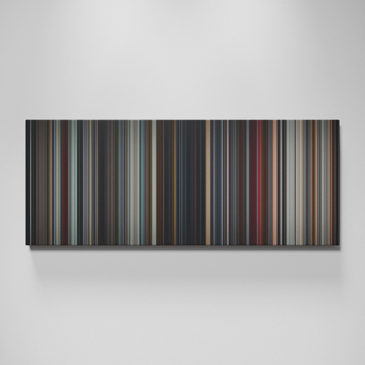 Star Wars: Episode VIII - The Last Jedi movie canvas wall art - color palette print