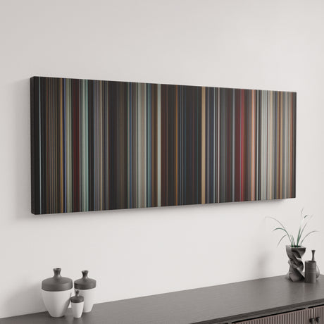 Star Wars: Episode VIII - The Last Jedi canvas art in modern interior - movie color palette
