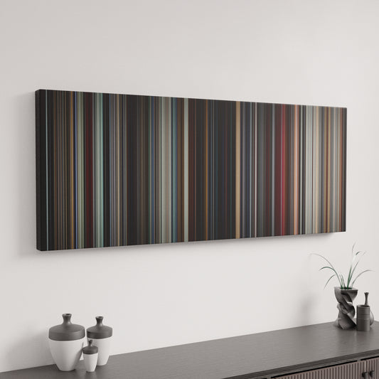 Minimal interior design with Star Wars: Episode VIII - The Last Jedi Frome on the wall