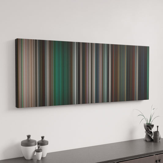 Minimal interior design with The Fast and the Furious: Tokyo Drift Frome on the wall