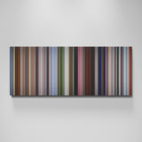 Up movie canvas wall art - color palette print