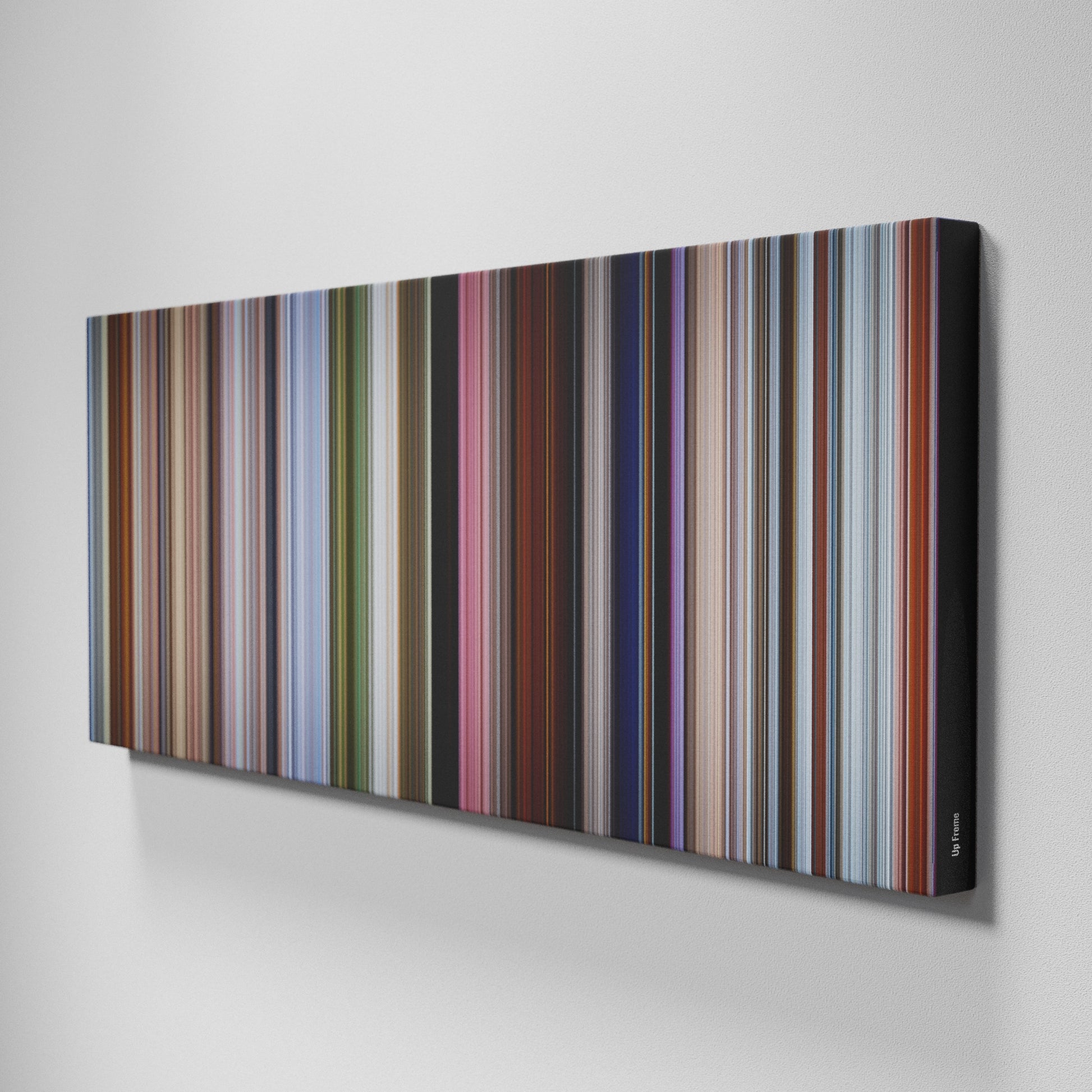 Side view of Buff's of Up Frome on the wall