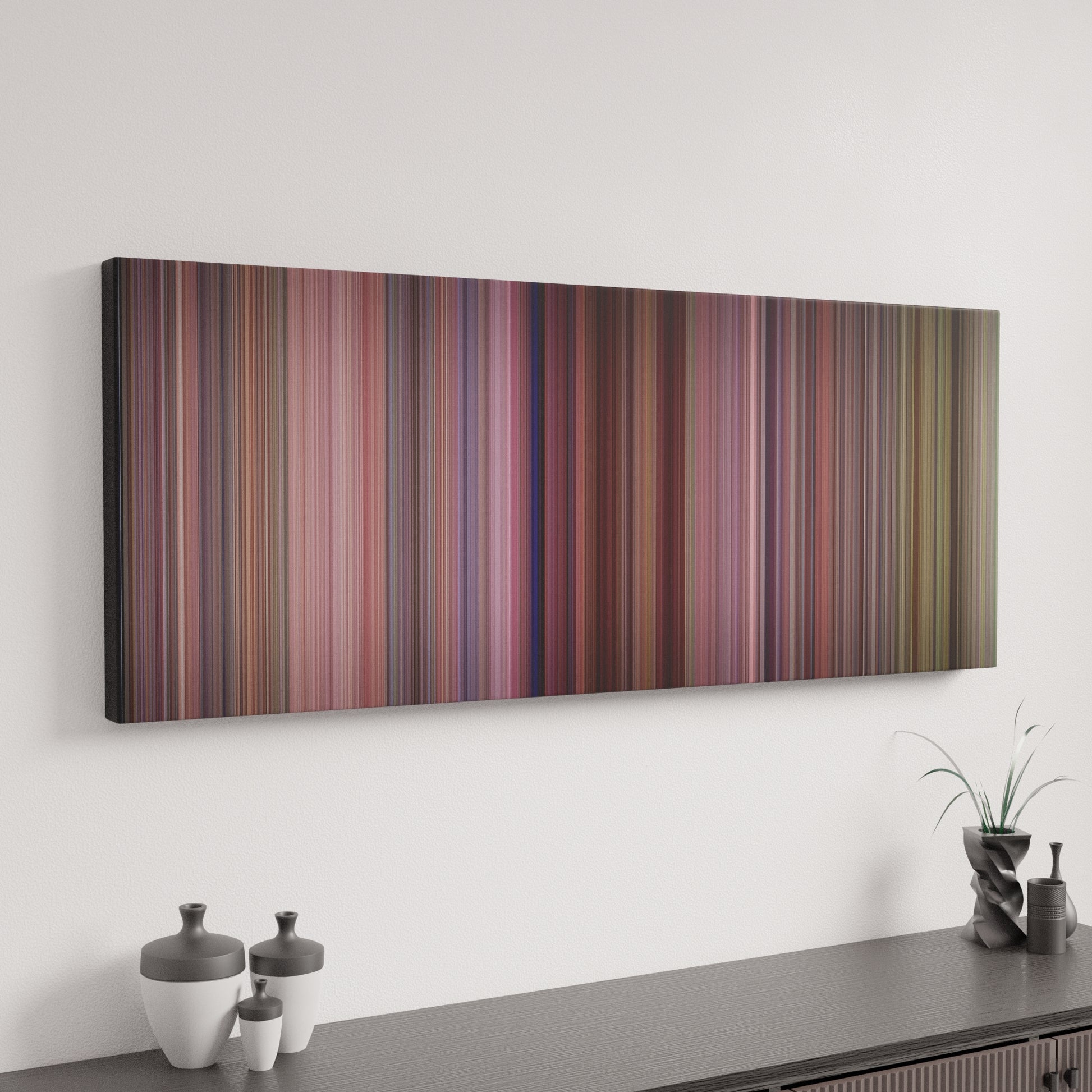 Minimal interior design with Steel Magnolias Frome on the wall