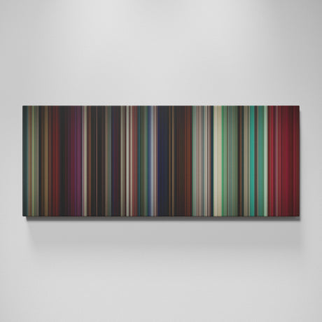 Dirty Dancing movie canvas wall art - color palette print