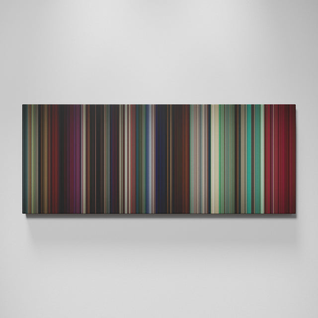 Dirty Dancing movie canvas wall art - color palette print