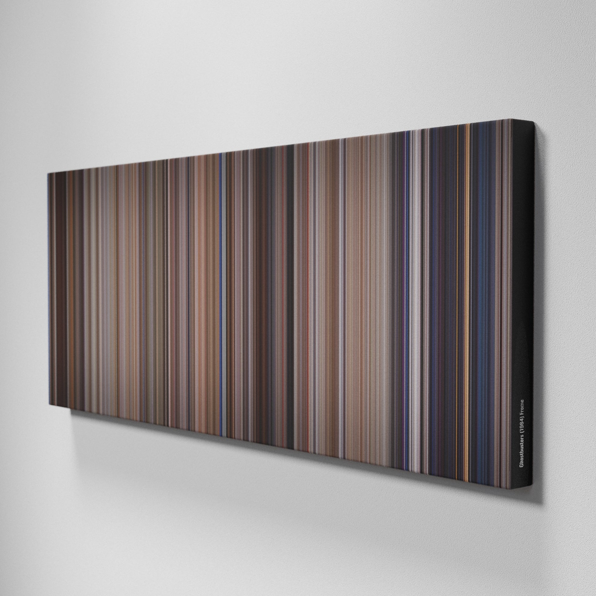 Side view of Buff's of Ghostbusters Frome on the wall