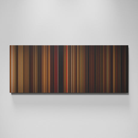 Gone with the Wind movie canvas wall art - color palette print