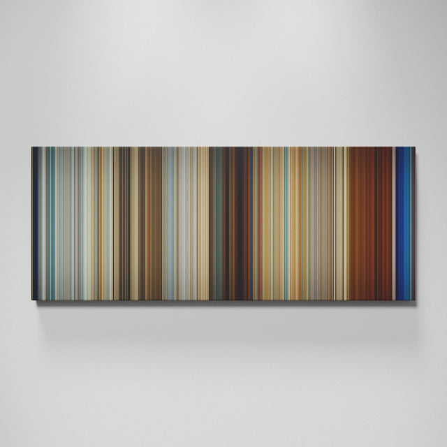 Mamma Mia! movie canvas wall art - color palette print
