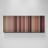 Mean Girls movie canvas wall art - color palette print