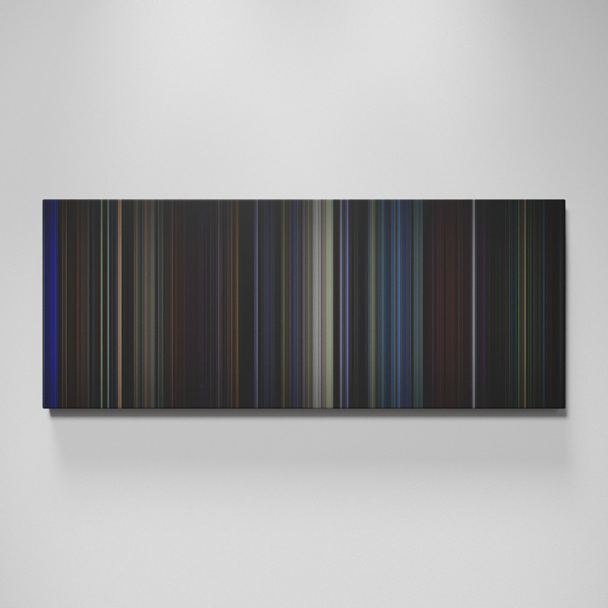 Star Trek: First Contact movie canvas wall art - color palette print