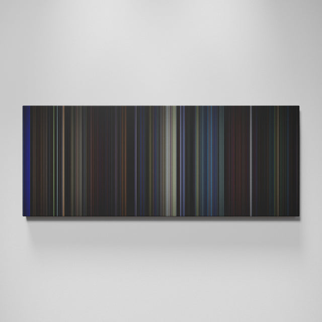 Star Trek: First Contact movie canvas wall art - color palette print