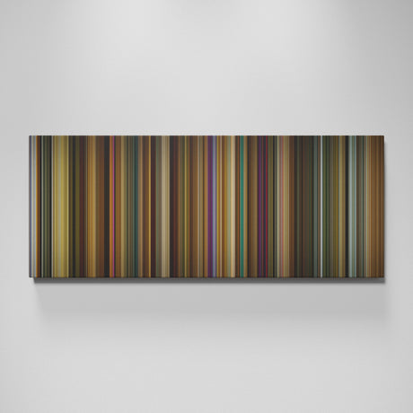 Across the Universe movie canvas wall art - color palette print