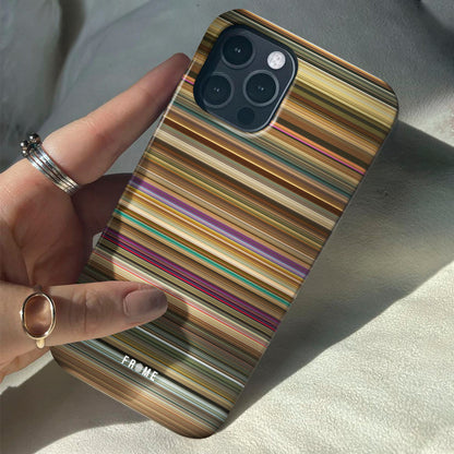 across the universe Frome phone case when holding in hands