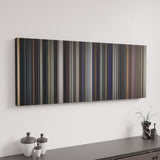 Avengers: Endgame canvas art in modern interior - movie color palette