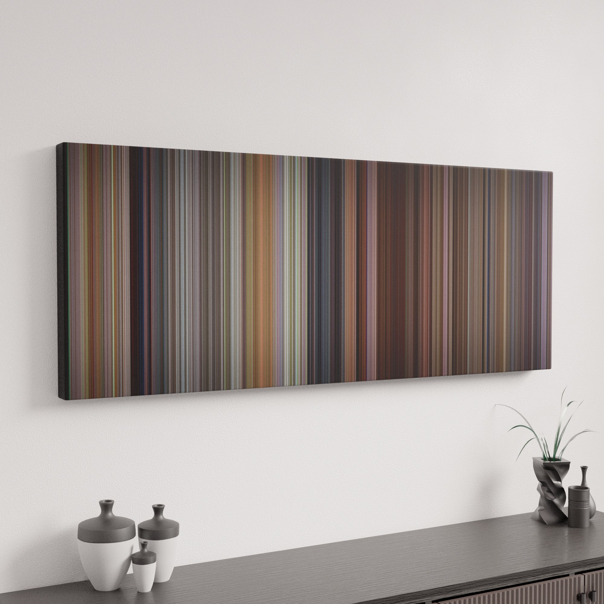 The Princess Bride canvas art in modern interior - movie color palette