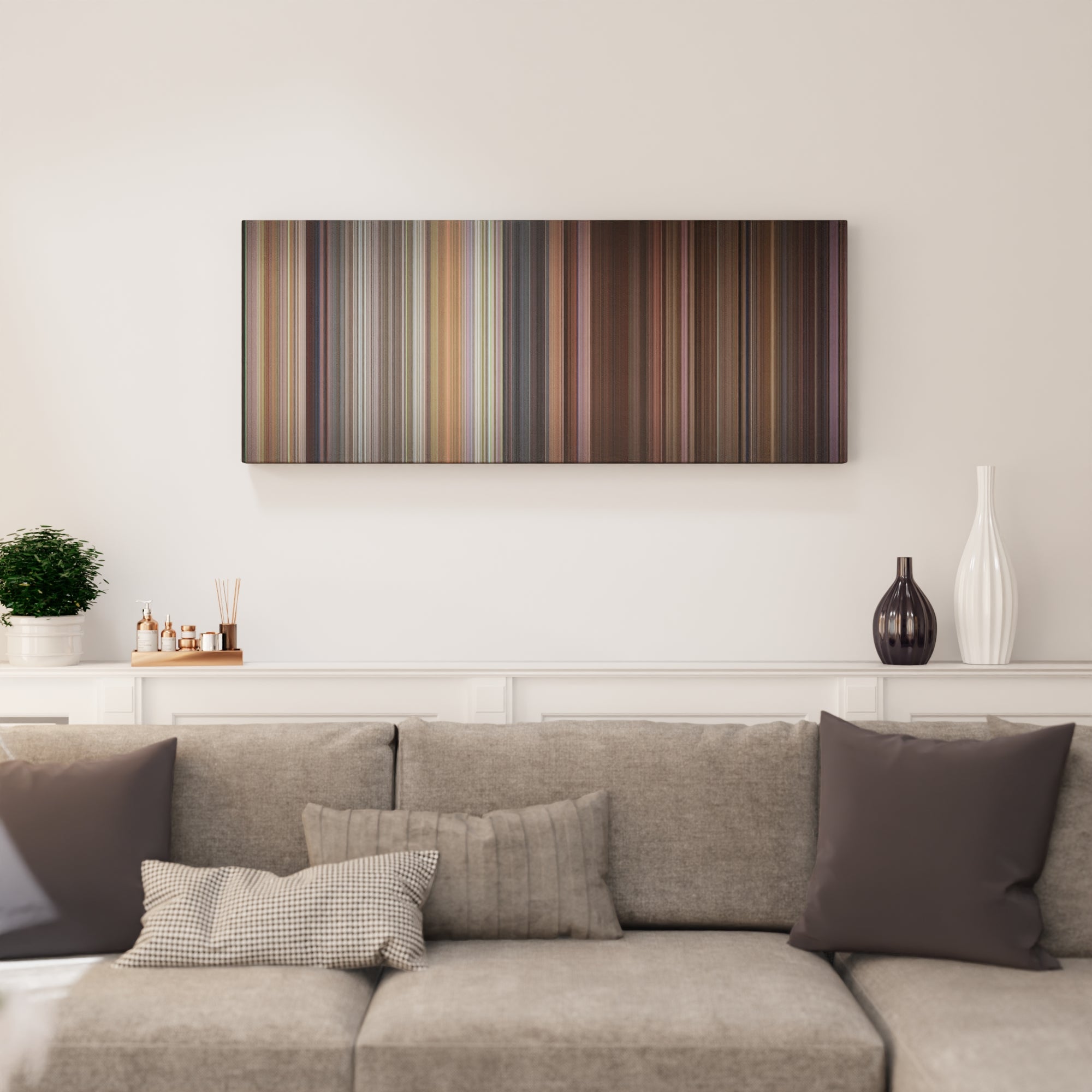 The Princess Bride canvas print in living room - film wall decor