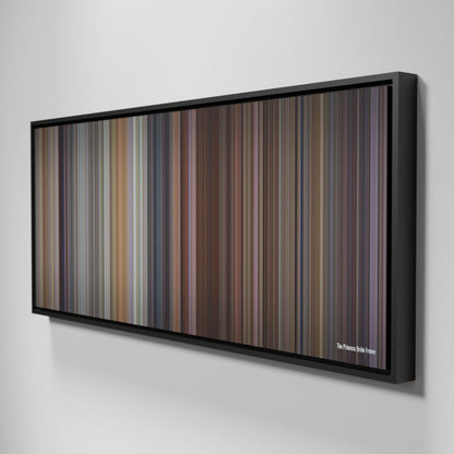 Side view of Framed Buff's of The Princess Bride Frome on the wall