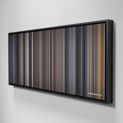 Side view of Framed Buff's of The Shawshank Redemption Frome on the wall