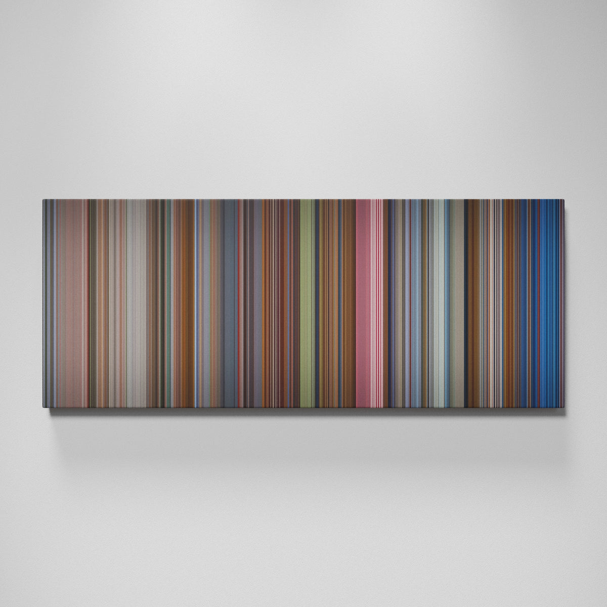 The Shining movie canvas wall art - color palette print