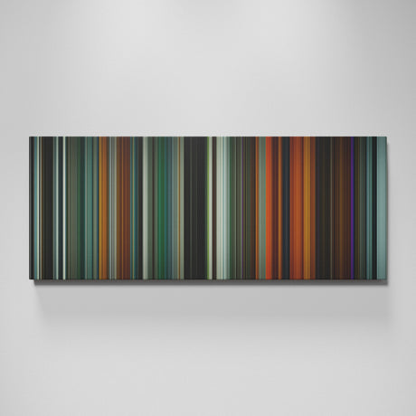 Blade Runner 2049 movie canvas wall art - color palette print