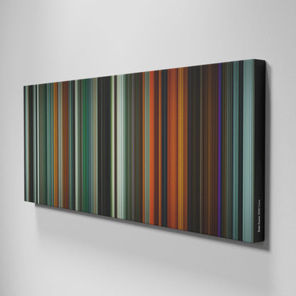 Side view of Buff's of Blade Runner 2049 Frome on the wall