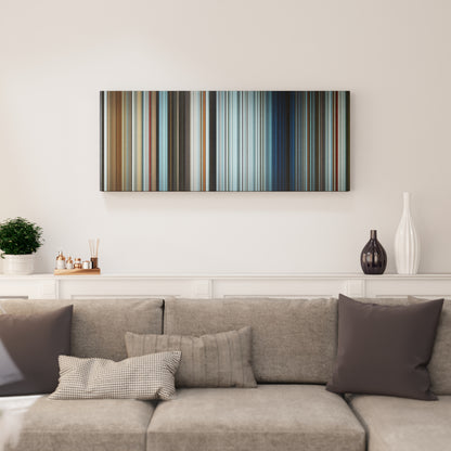 Living room interior with Everest Frome on the wall