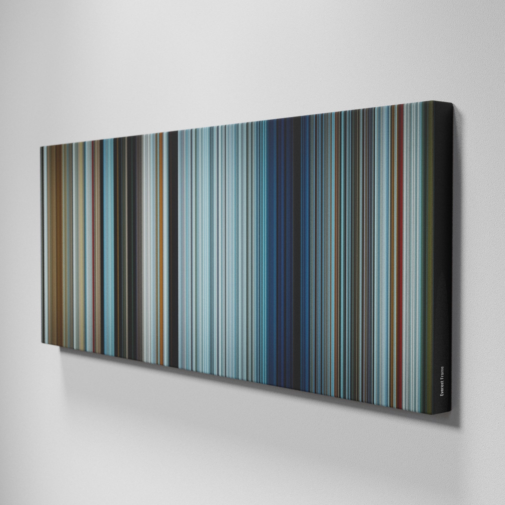 Side view of Buff's of Everest Frome on the wall