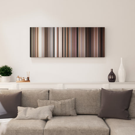 Lawrence of Arabia canvas print in living room - film wall decor