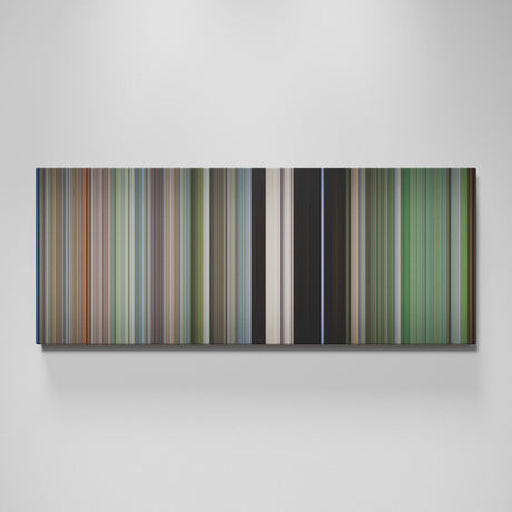 Stand by Me movie canvas wall art - color palette print