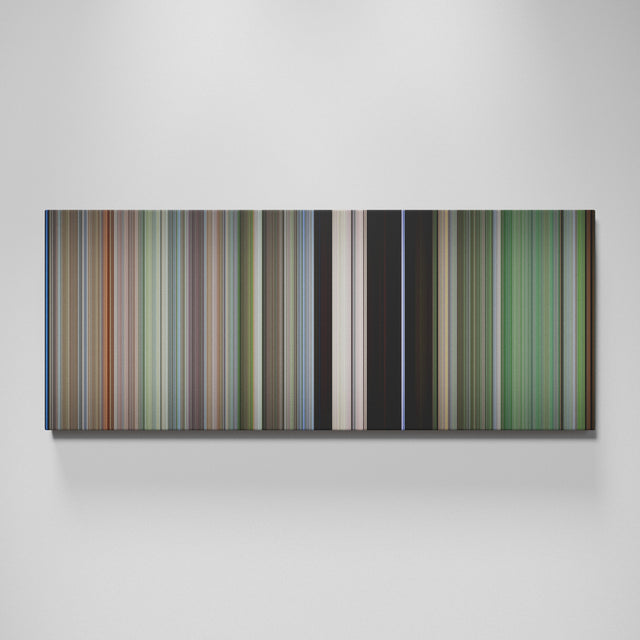 Stand by Me movie canvas wall art - color palette print