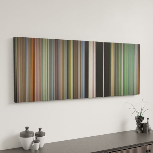 Minimal interior design with Stand by Me Frome on the wall