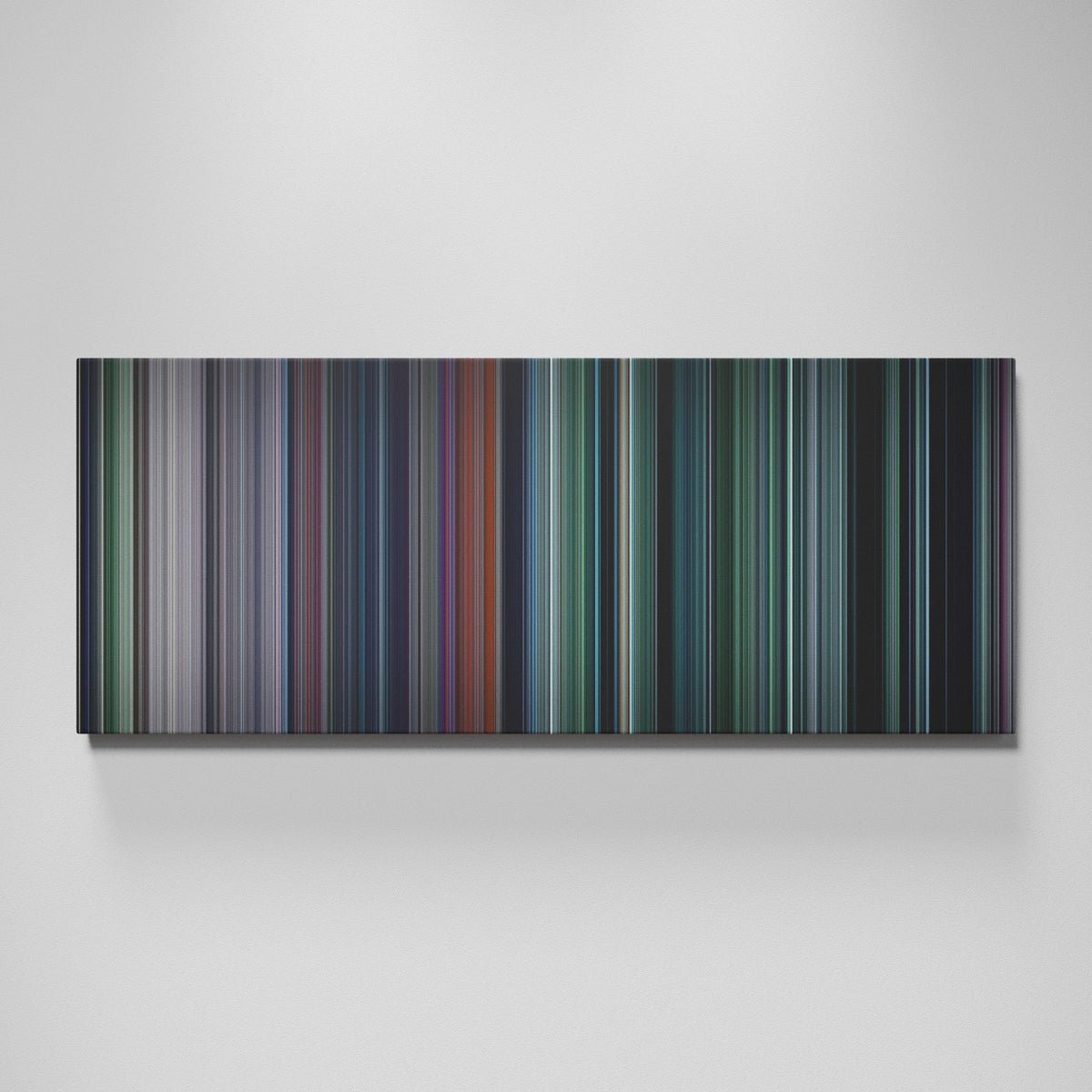The Hunger Games movie canvas wall art - color palette print