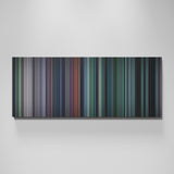 The Hunger Games movie canvas wall art - color palette print