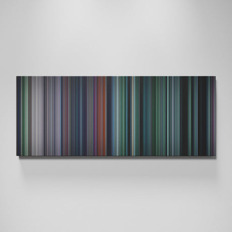 The Hunger Games movie canvas wall art - color palette print