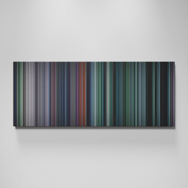 The Hunger Games movie canvas wall art - color palette print