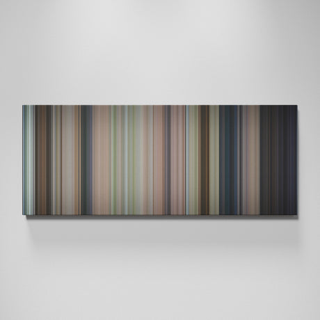 The Sound of Music movie canvas wall art - color palette print
