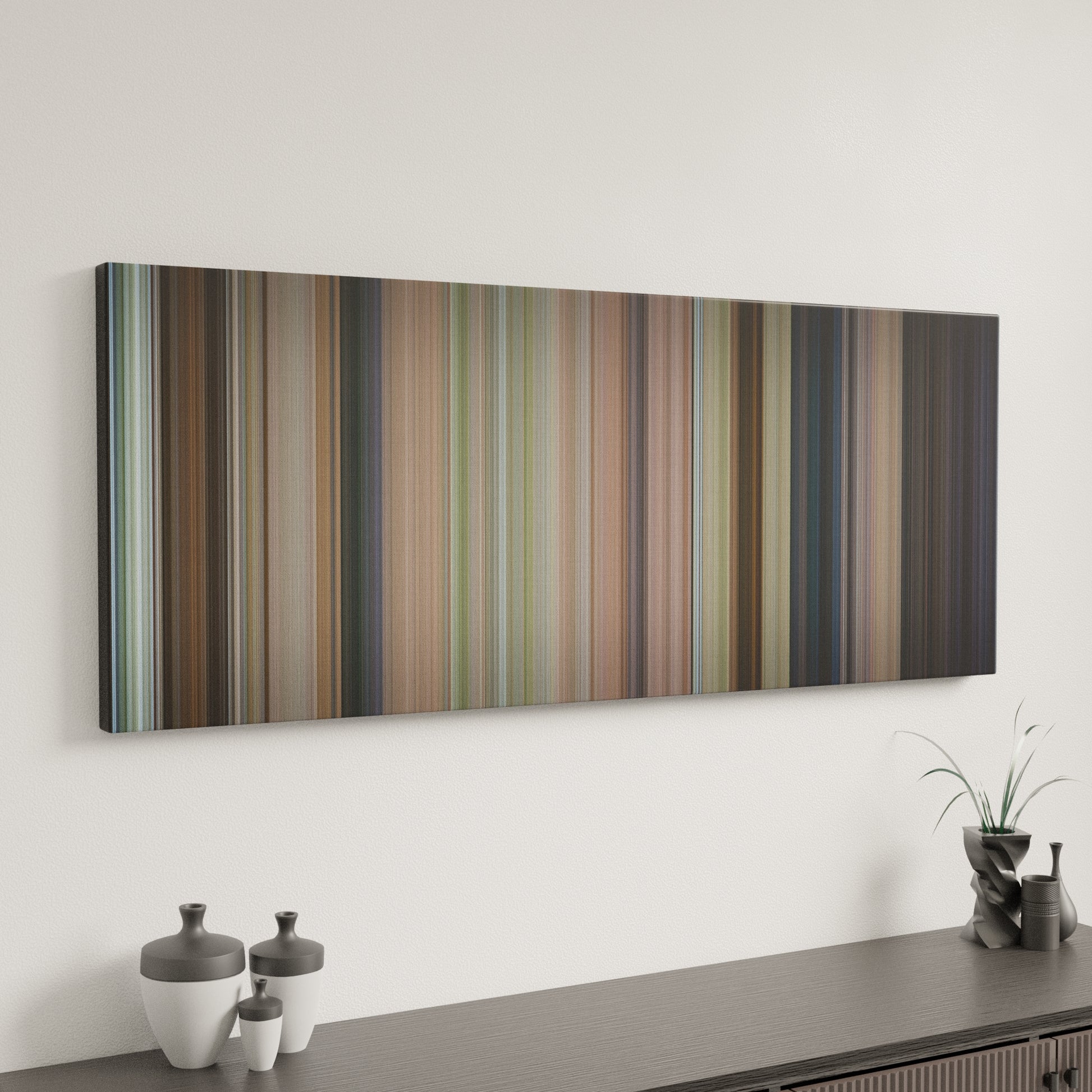 Minimal interior design with The Sound of Music Frome on the wall