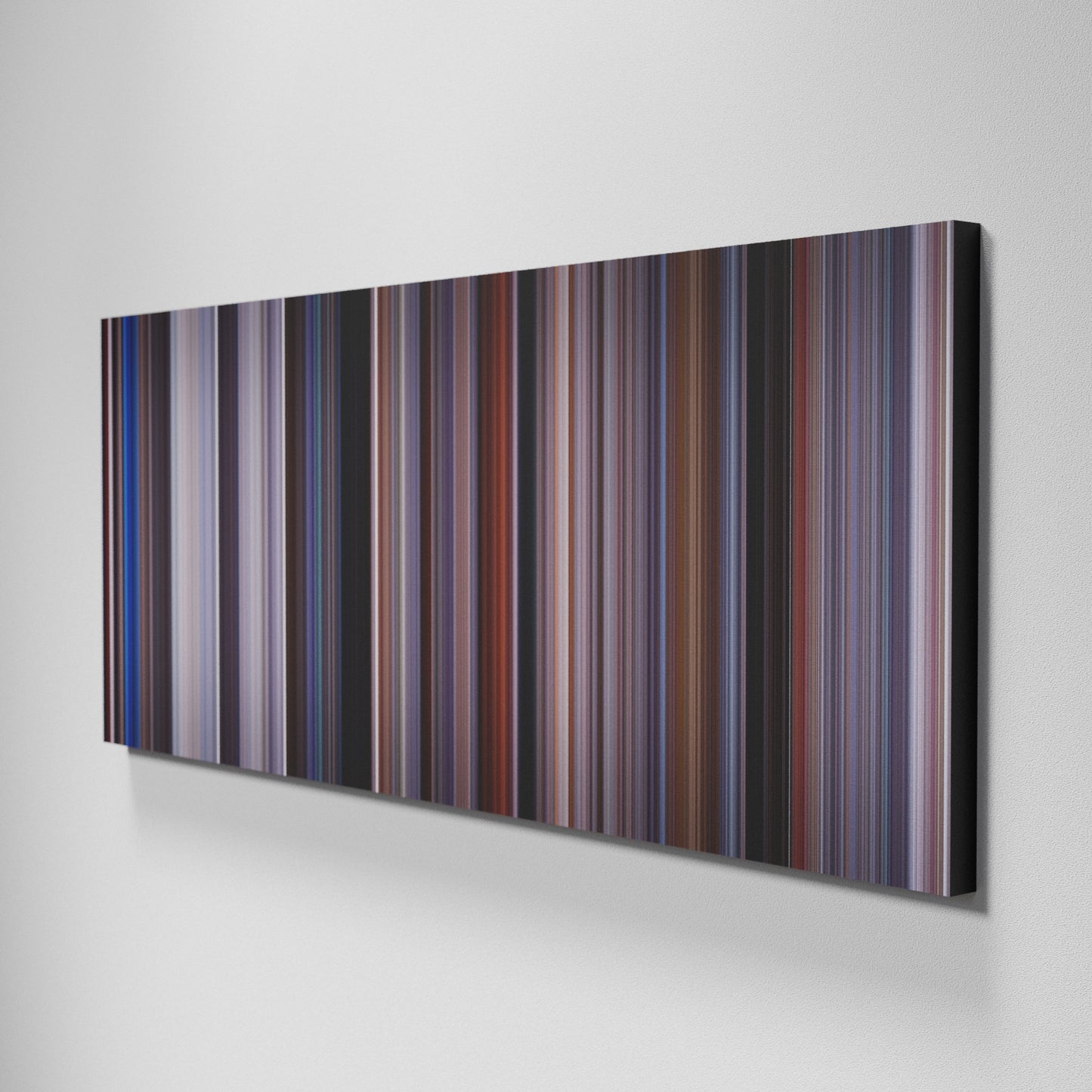 Side view of Basic of 12 Monkeys Frome on the wall