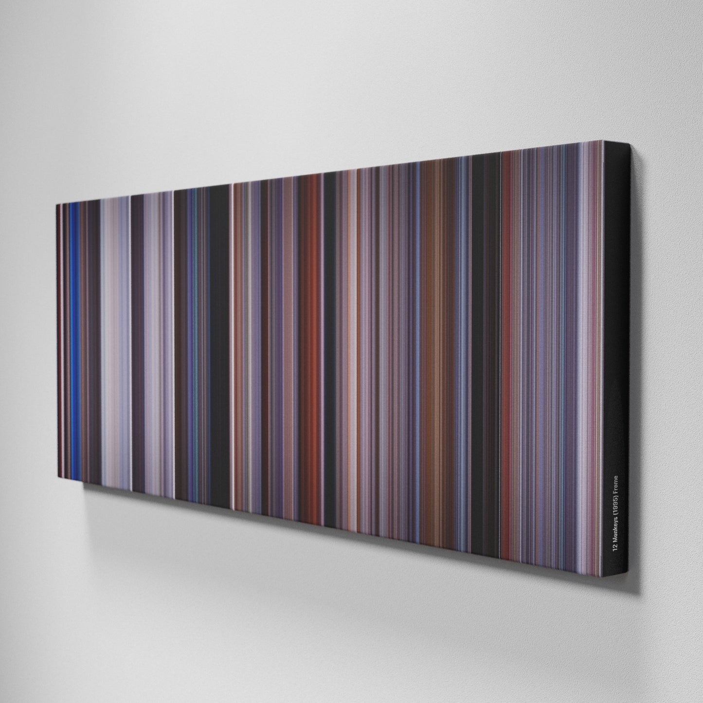 Side view of Buff's of 12 Monkeys Frome on the wall