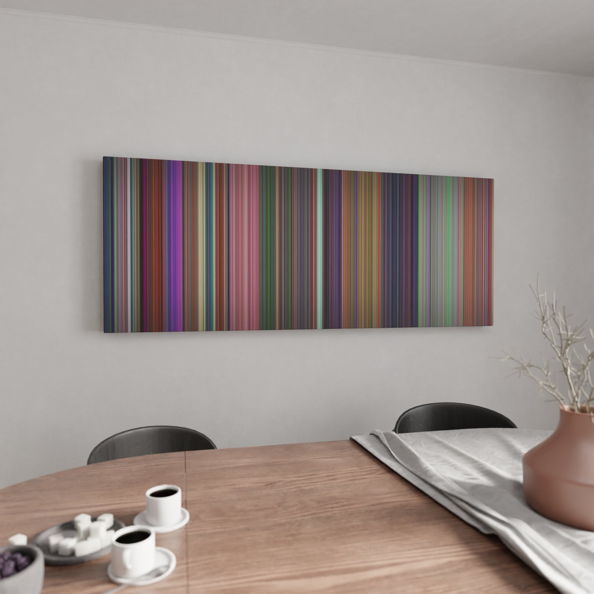 Kitchen with Alice in Wonderland Frome on the wall