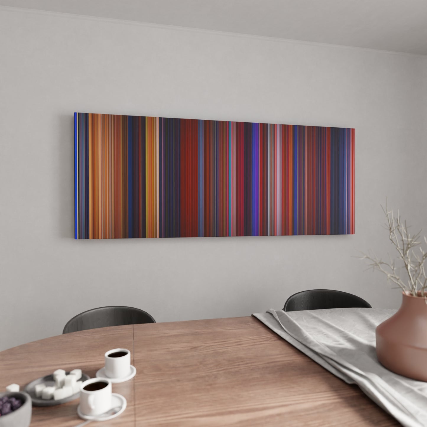 Kitchen with Beauty and the Beast Frome on the wall