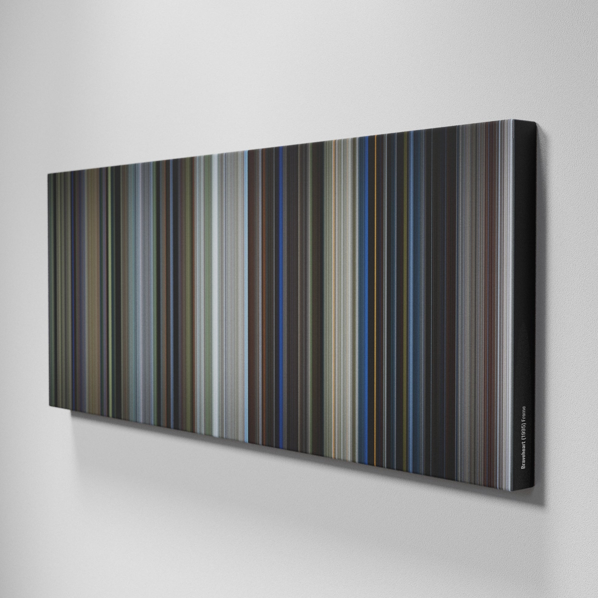 Side view of Buff's of Braveheart Frome on the wall