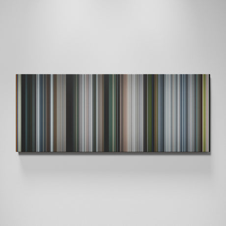 Captain America: The Winter Soldier movie canvas wall art - color palette print