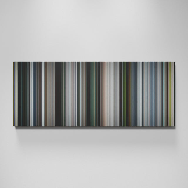 Captain America: The Winter Soldier movie canvas wall art - color palette print