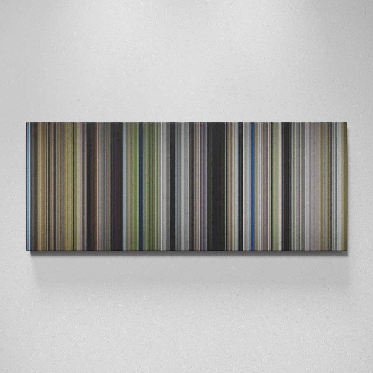 Forrest Gump movie canvas wall art - color palette print
