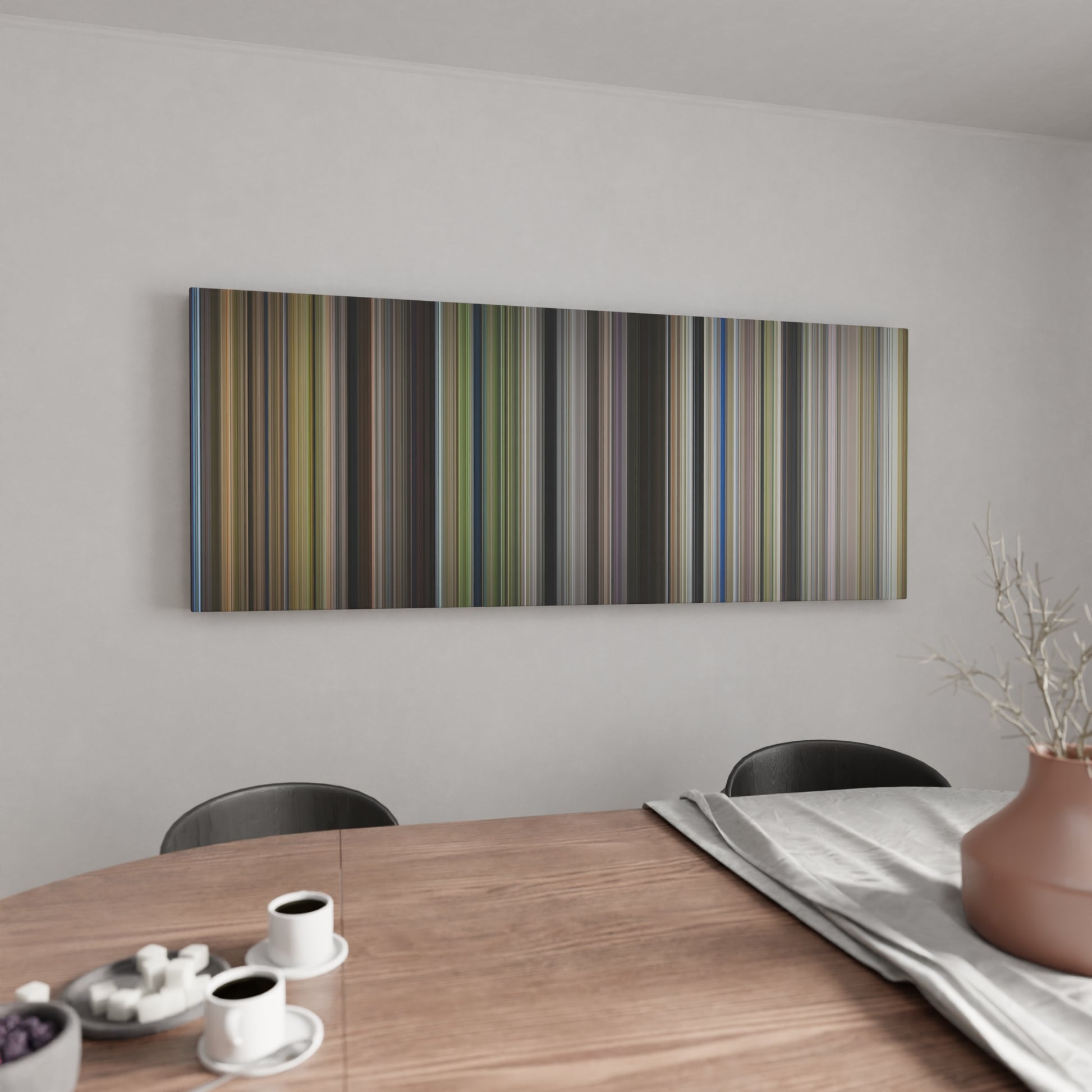 Kitchen with Forrest Gump Frome on the wall