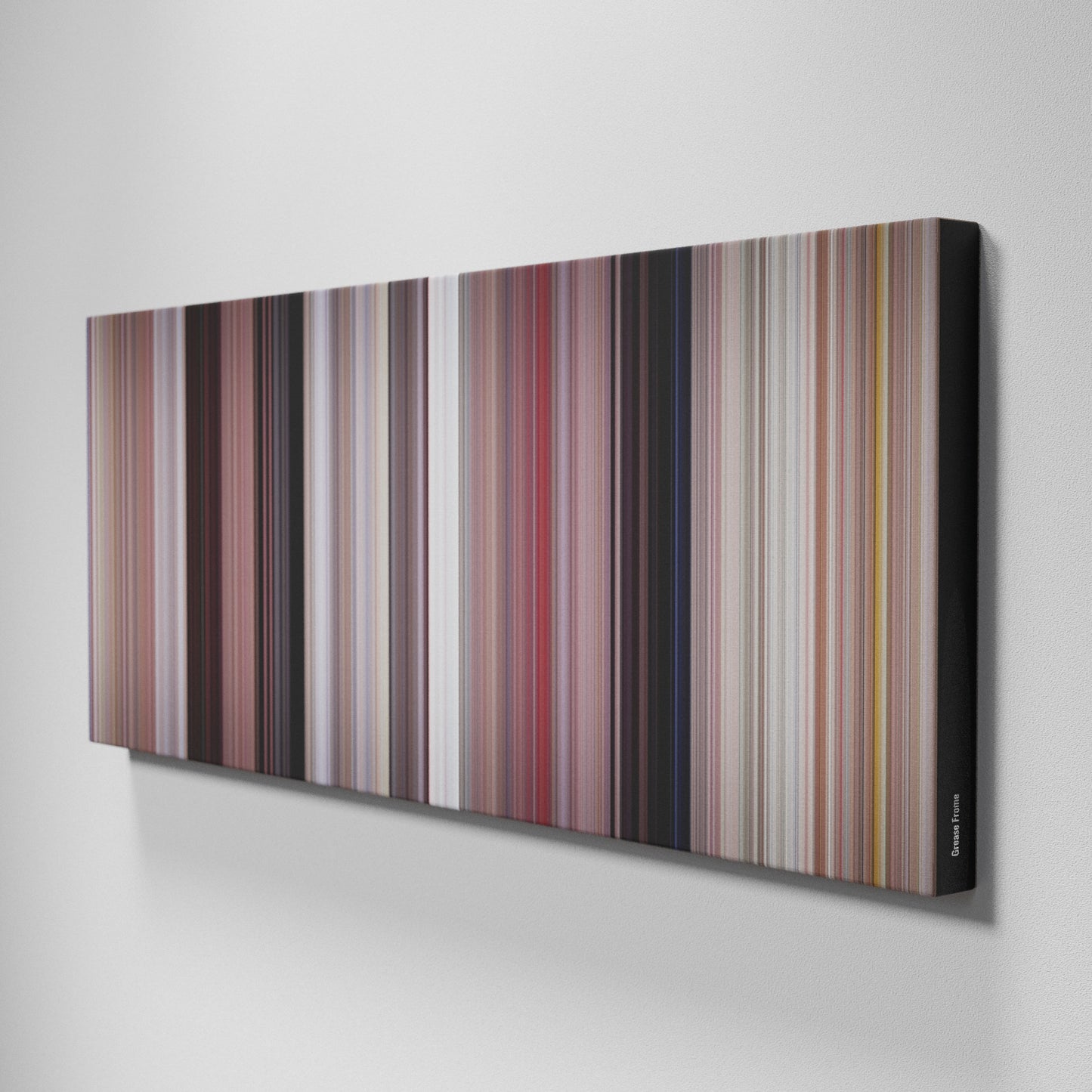 Side view of Buff's of Grease Frome on the wall