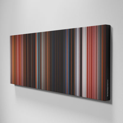 Side view of Buff's of The Grand Budapest Hotel Frome on the wall