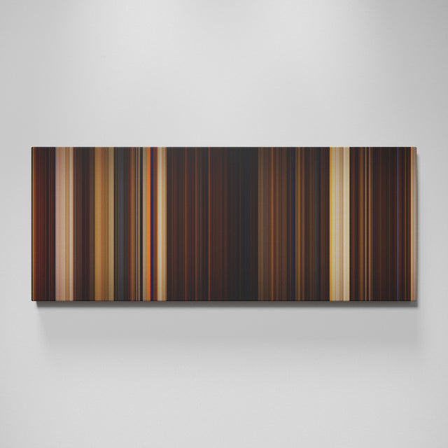 The Mummy movie canvas wall art - color palette print