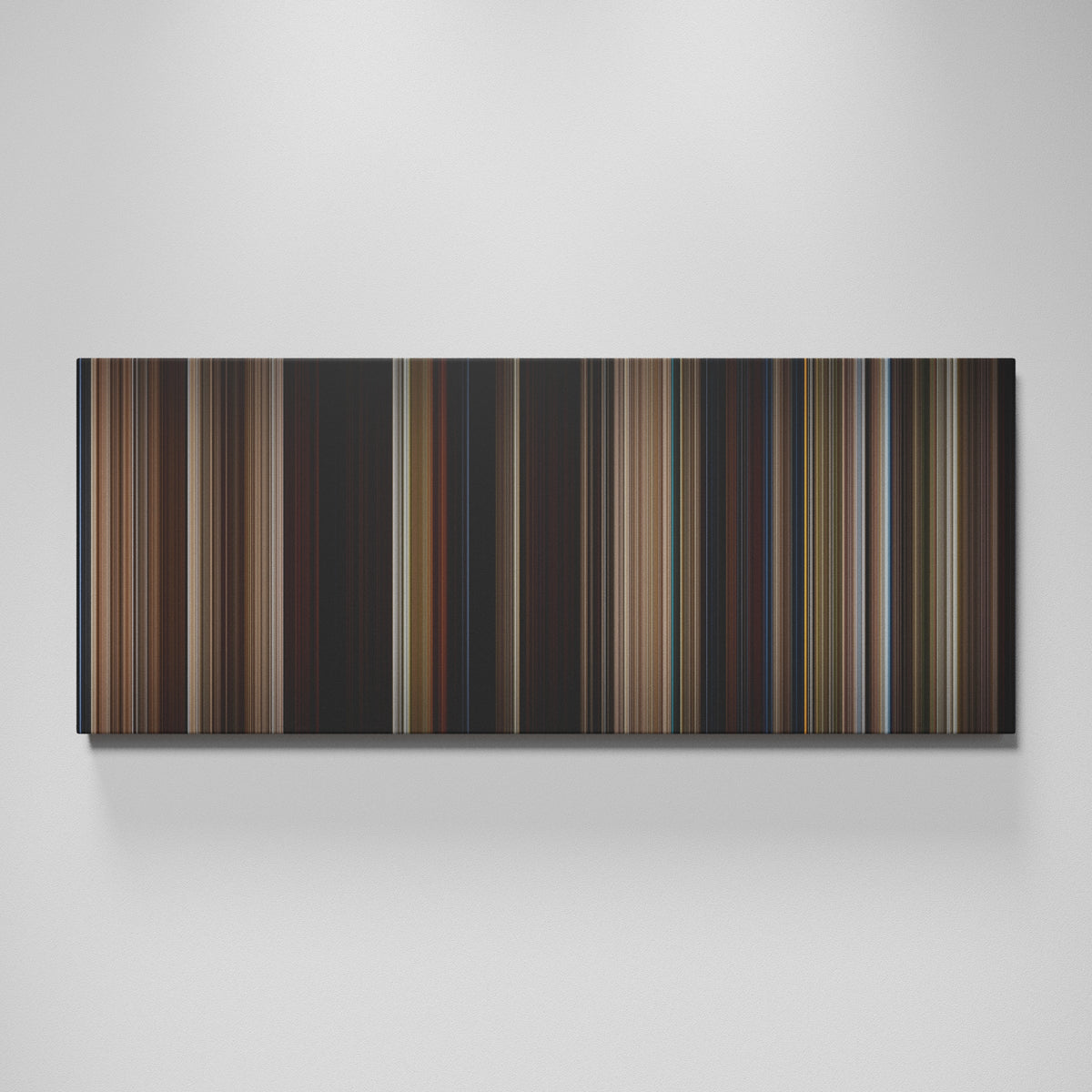 Tombstone movie canvas wall art - color palette print